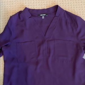 Nine West three quarter top